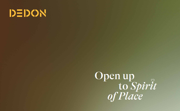 DEDON 2025 Open up  to Spirit  of Place